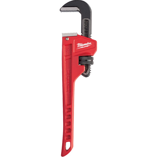 Cl&eacute; &agrave; tuyau, Cap des m&acirc;choires 1-1/2", Longueur 10", Fini Rev&ecirc;tement en poudre, Prise Ergonomique Northern Industrial Supply Inc.