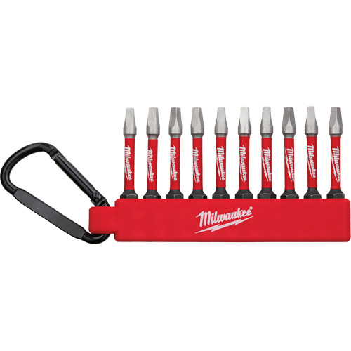 Jeu dembouts pour tournevis &agrave; chocs Shockwave, Carr&eacute;e, #2, Prise 1/4" Northern Industrial Supply Inc.