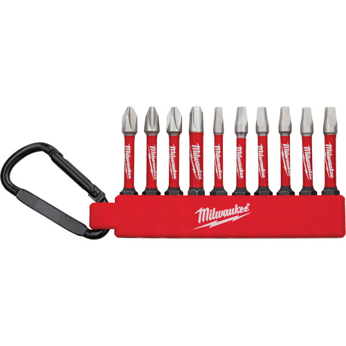 Jeu dembouts Phillips et carr&eacute;s pour tournevis &agrave; chocs Shockwave Northern Industrial Supply Inc.