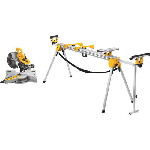 Double Bevel Sliding Compound Mitre Saw with Stand Northern Industrial Supply Inc.