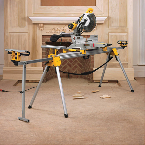 Double Bevel Sliding Compound Mitre Saw with Stand Northern Industrial Supply Inc.