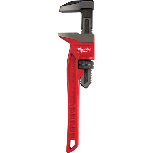 Cl&eacute; &agrave; tuyau &agrave; m&acirc;choires lisses, Cap des m&acirc;choires 2-5/8", Longueur 12", Fini Rev&ecirc;tement en poudre, Prise Ergonomique Northern Industrial Supply Inc.