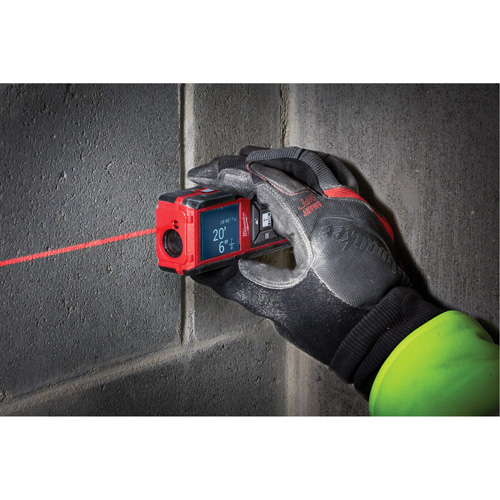 Laser Distance Meter, 0' - 330' (0 m - 100.6 m) Range, Digital (Electronic) Northern Industrial Supply Inc.