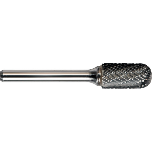 DRILLCO Single Cut Ballnose Cylinder Burr, SC-12 Northern Industrial Supply Inc.