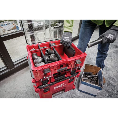 Organisateur grande capacit&eacute; Packout, 15-1/5" x 19-7/10" x 7", Rouge Northern Industrial Supply Inc.