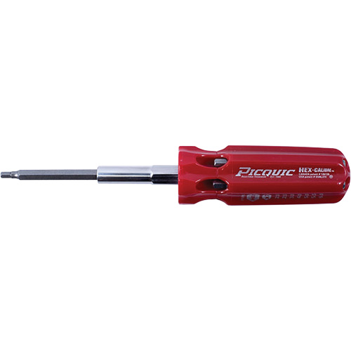 Tournevis multi-embouts m&eacute;triques Hex-Calibre, Prise Plastique Northern Industrial Supply Inc.