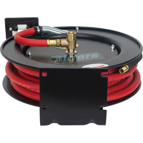 Hose Reel, Air/Water, 3/8" x 25', Single Hose, 300 psi Northern Industrial Supply Inc.