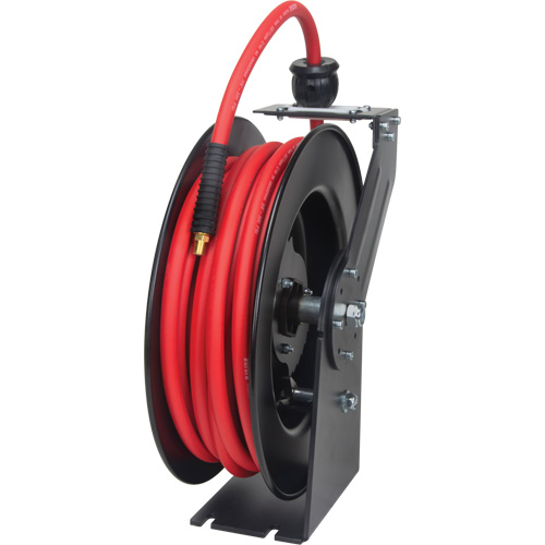Hose Reel, Air/Water, 1/2" x 50', Single Hose, 300 psi Northern Industrial Supply Inc.