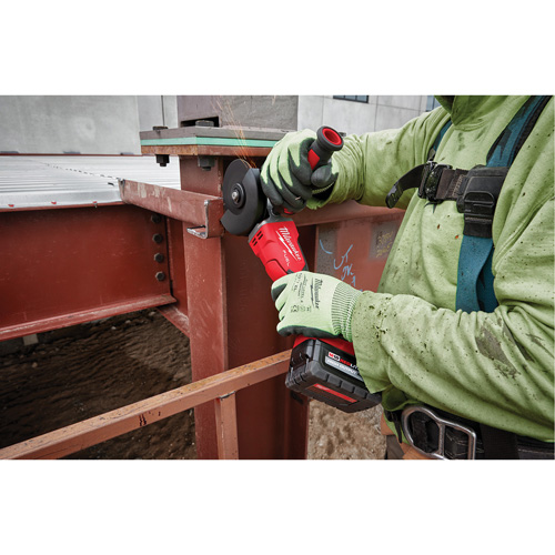 Meuleuse &agrave; frein avec interrupteur &agrave; glissi&egrave;re verrouillable M18 Fuel, 18 V, Mandrin 5", Lithium-ion Northern Industrial Supply Inc.