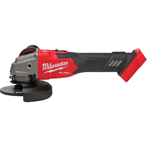 Meuleuse &agrave; frein &agrave; vitesse variable avec interrupteur &agrave; glissi&egrave;re verrouillable M18 Fuel, 18 V, Mandrin 5"/4-1/2", Lithium-ion Northern Industrial Supply Inc.
