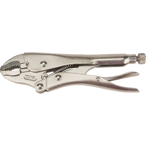 Locking Pliers with Wire Cutter, 7" Length, Curved Jaw Northern Industrial Supply Inc.