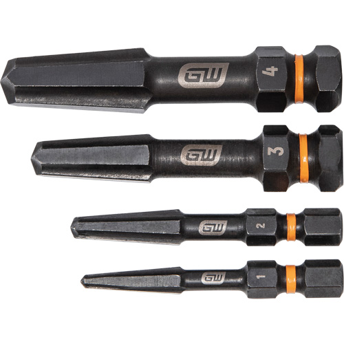 Bolt Biter Screw Extractor Set, High Speed Steel, 4 Pieces Northern Industrial Supply Inc.