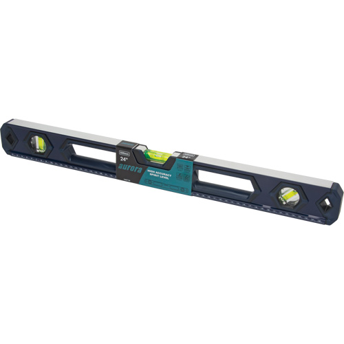 High-Accuracy Level, Box, 2' L, Aluminum, 3, Non-Magnetic Northern Industrial Supply Inc.