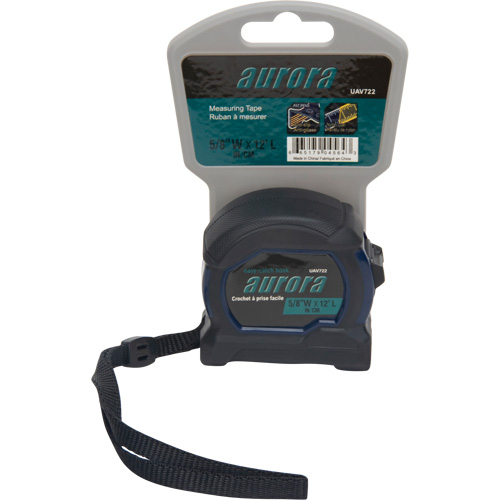 Tape Measure, 5/8" x 12', Imperial & Metric Graduations Northern Industrial Supply Inc.