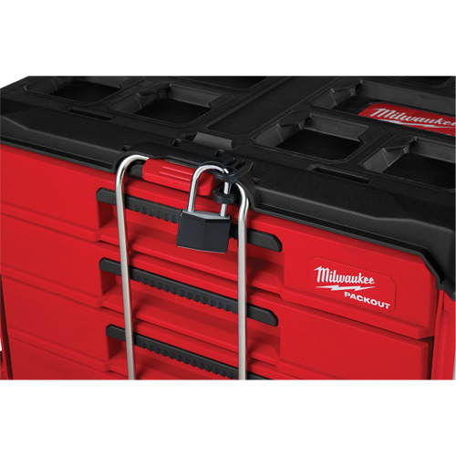 Boîte &agrave; outils avec 4 tiroirs PackOut, 16-3/10" x 22-1/5" x 14-3/10", Rouge Northern Industrial Supply Inc.