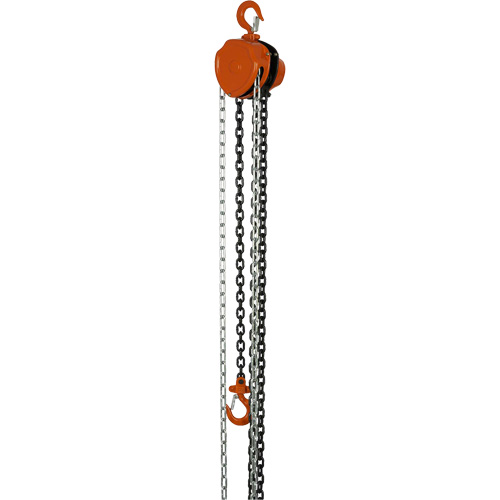 VHC Series Chain Hoists, 10' Lift, 1100 lbs. (0.5 tons) Capacity, Alloy Steel Chain Northern Industrial Supply Inc.