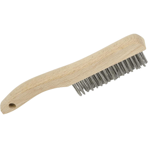 4SHSS Hand Scratch Brushes, Stainless Steel, 4 x 16 Wire Rows, 10" Long Northern Industrial Supply Inc.