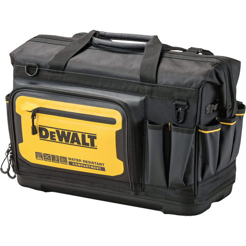 Sac &agrave; outils &agrave; bouche ouverte PRO 20", 33 pochettes, Noir/Jaune Northern Industrial Supply Inc.