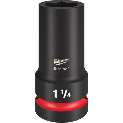 Shockwave Impact Duty Thin Wall Extra Socket, Impact, 1-1/4", 1" Drive, 6 Points, Deep Northern Industrial Supply Inc.