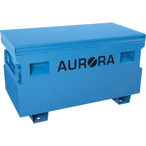 Coffre &agrave; outils de chantier, 48" x 24" x 27-3/5", Acier, Bleu Northern Industrial Supply Inc.