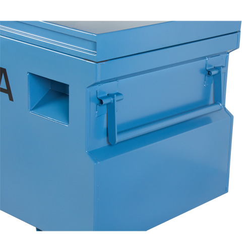 Coffre &agrave; outils de chantier, 48" x 24" x 27-3/5", Acier, Bleu Northern Industrial Supply Inc.