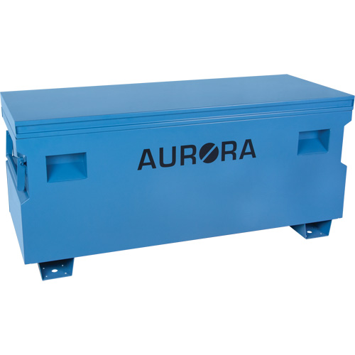Coffre &agrave; outils de chantier, 60" x 24" x 27-1/2", Acier, Bleu Northern Industrial Supply Inc.