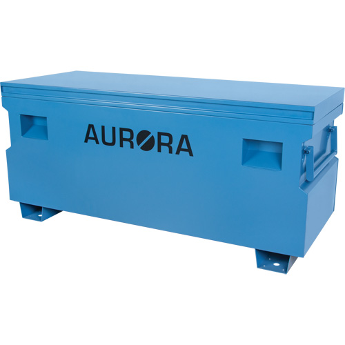 Coffre &agrave; outils de chantier, 60" x 24" x 27-1/2", Acier, Bleu Northern Industrial Supply Inc.