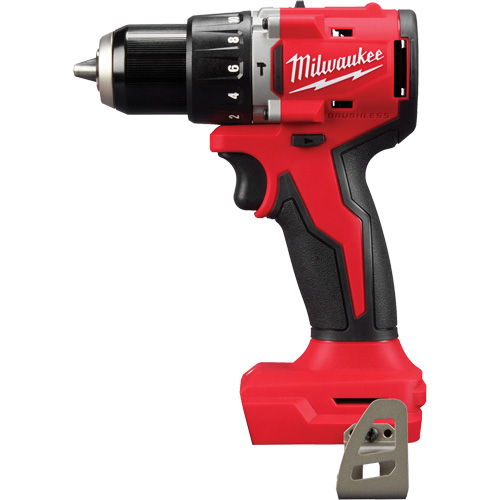 M18 Compact Brushless Hammer Drill/Driver (Tool Only), Lithium-Ion, 18 V, 1/2" Chuck, 550 in-lbs Torque Northern Industrial Supply Inc.