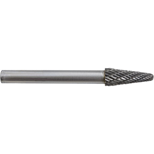 L2-DC JET-KUT Taper Shape Bur 9 (Radius End), 5/16" Dia. Northern Industrial Supply Inc.