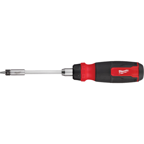27-in-1 Ratcheting Security Multi-Bit Screwdriver, 10-11/100" L, Cushion Grip Handle Northern Industrial Supply Inc.