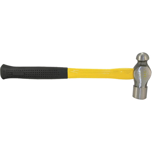 IBP-24F Ball Pein Hammer, 24 oz. Head Weight, Plain Face, Fibreglass Handle Northern Industrial Supply Inc.