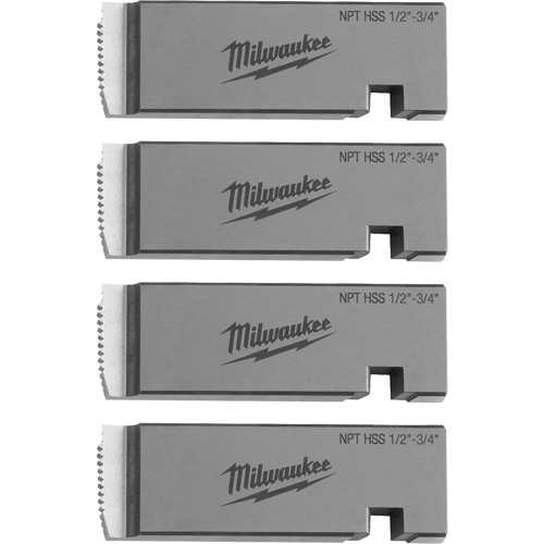 Fili&egrave;res de filetage pour tuyaux universel NPT, Pour tuyau de 1/2"-3/4", Haute vitesse pour acier inoxydable Northern Industrial Supply Inc.