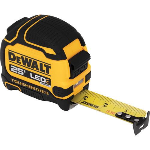 TOUGHSERIES LED Lighted Tape Measure, 25' Northern Industrial Supply Inc.