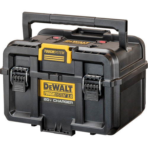 Chargeur 20V &agrave; deux ports ToughSystem 2.0, 14" x 15" x 9", Noir/Jaune Northern Industrial Supply Inc.