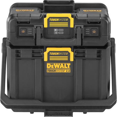 Baladeuse ajustable ToughSystem 2.0 avec rangement, 16" x 11" x 14", Noir/Jaune Northern Industrial Supply Inc.
