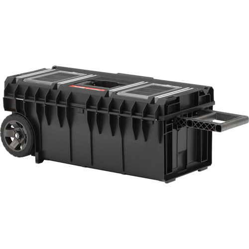 Arx Long Rolling Tool Chest, 31-1/5" x 15-1/5" x 12-7/10", Black Northern Industrial Supply Inc.