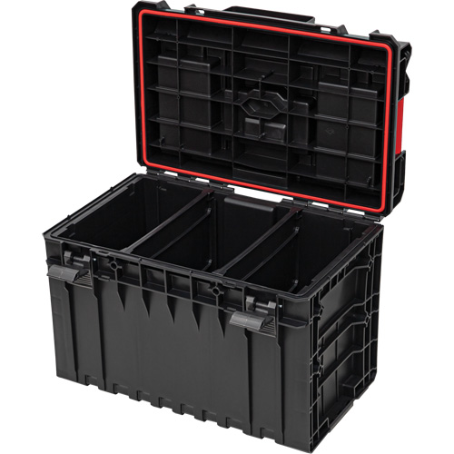 Arx Large Toolbox, 23" x 15-1/5" x 16-1/2", Black Northern Industrial Supply Inc.