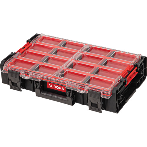 Organisateur tr&egrave;s grand avec bacs longs Arx, 23" x 15-1/5" x 5", Noir Northern Industrial Supply Inc.