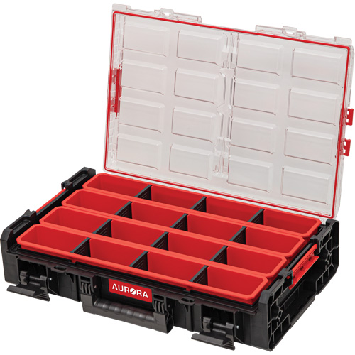 Organisateur tr&egrave;s grand avec bacs longs Arx, 23" x 15-1/5" x 5", Noir Northern Industrial Supply Inc.