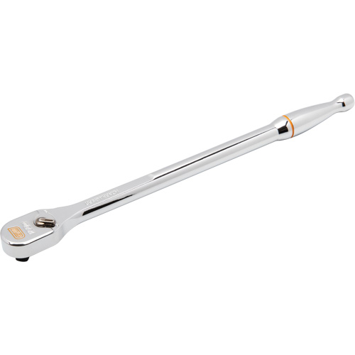 Rochet &agrave; t&ecirc;te chrom&eacute;e enti&egrave;rement polie en goutte avec manche extra long 120XP, Prise de 1/4", Poign&eacute;e Ergonomique Northern Industrial Supply Inc.