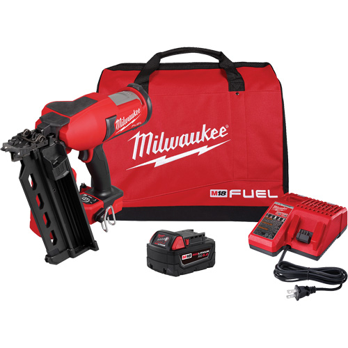 Ensemble de cloueuse Duplex Fuel, 18 V, Lithium-ion Northern Industrial Supply Inc.