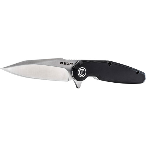 Harpoon Blade Composite Handle Pocket Knife, 3-1/2" Blade, Steel Blade, Plastic Handle Northern Industrial Supply Inc.