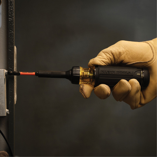 15-in-1 Ratcheting Impact-Rated Multi-Bit Torsion Zone Screwdriver, 9-1/2" L, Cushion Grip Handle Northern Industrial Supply Inc.