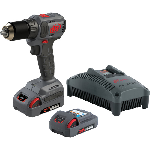 Ensemble de perceuse-tournevis compact sans fil, Lithium-ion, 20 V, Mandrin 1/2", Couple 37 lb-pi Northern Industrial Supply Inc.