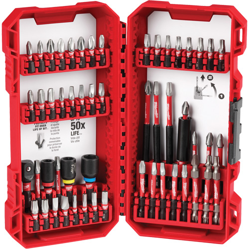 Jeu de 54 forets &agrave; choc Shockwave Impact-Duty Northern Industrial Supply Inc.
