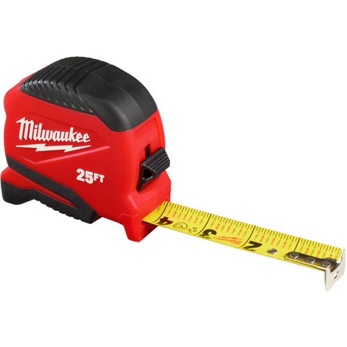 Compact Tape Measure, 1" x 25' Northern Industrial Supply Inc.