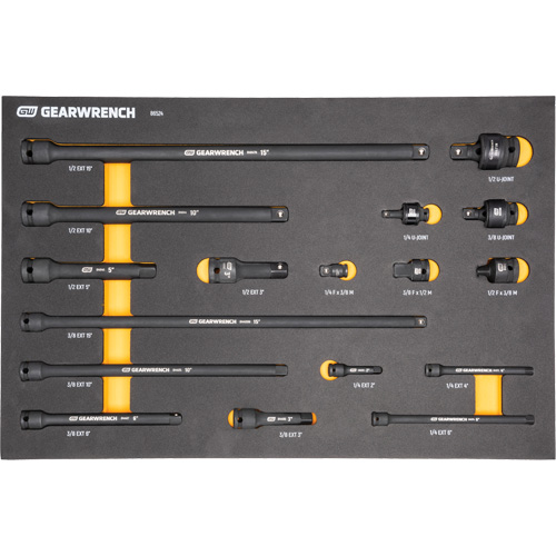 Mechanics Tool Set in Modular Foam Trays with Storage Unit, 247 Pieces Northern Industrial Supply Inc.