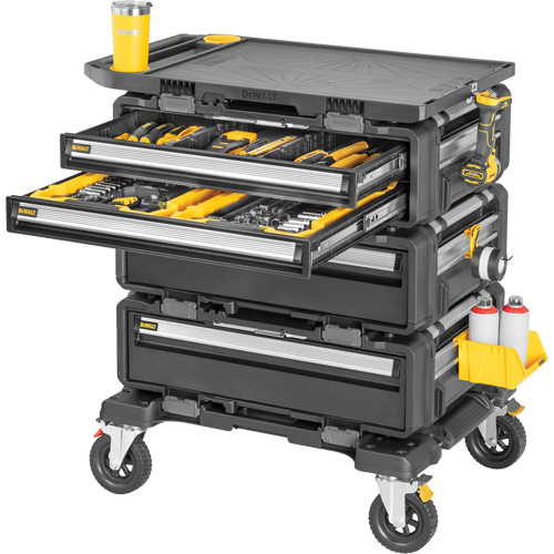 Poste de travail modulaire 5-en-1 TOUGHSYSTEM 2.0 DXL, 34" x 25-4/5" x 39", Noir/Jaune Northern Industrial Supply Inc.