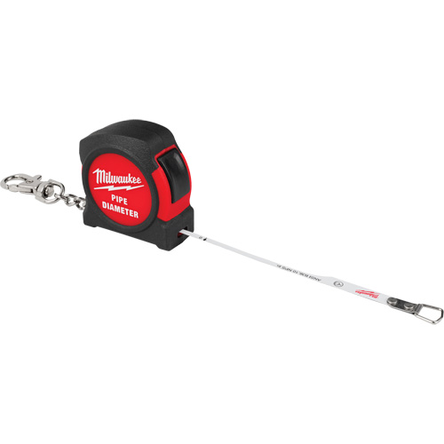 Pipe Diameter Tape Measure, 6.5', 1/100th Inch Graduations Northern Industrial Supply Inc.