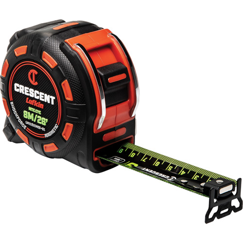 Shockforce NITE EYE Magnetic Tape Measure, 1-1/4" x 25', SAE/Metric Graduations Northern Industrial Supply Inc.